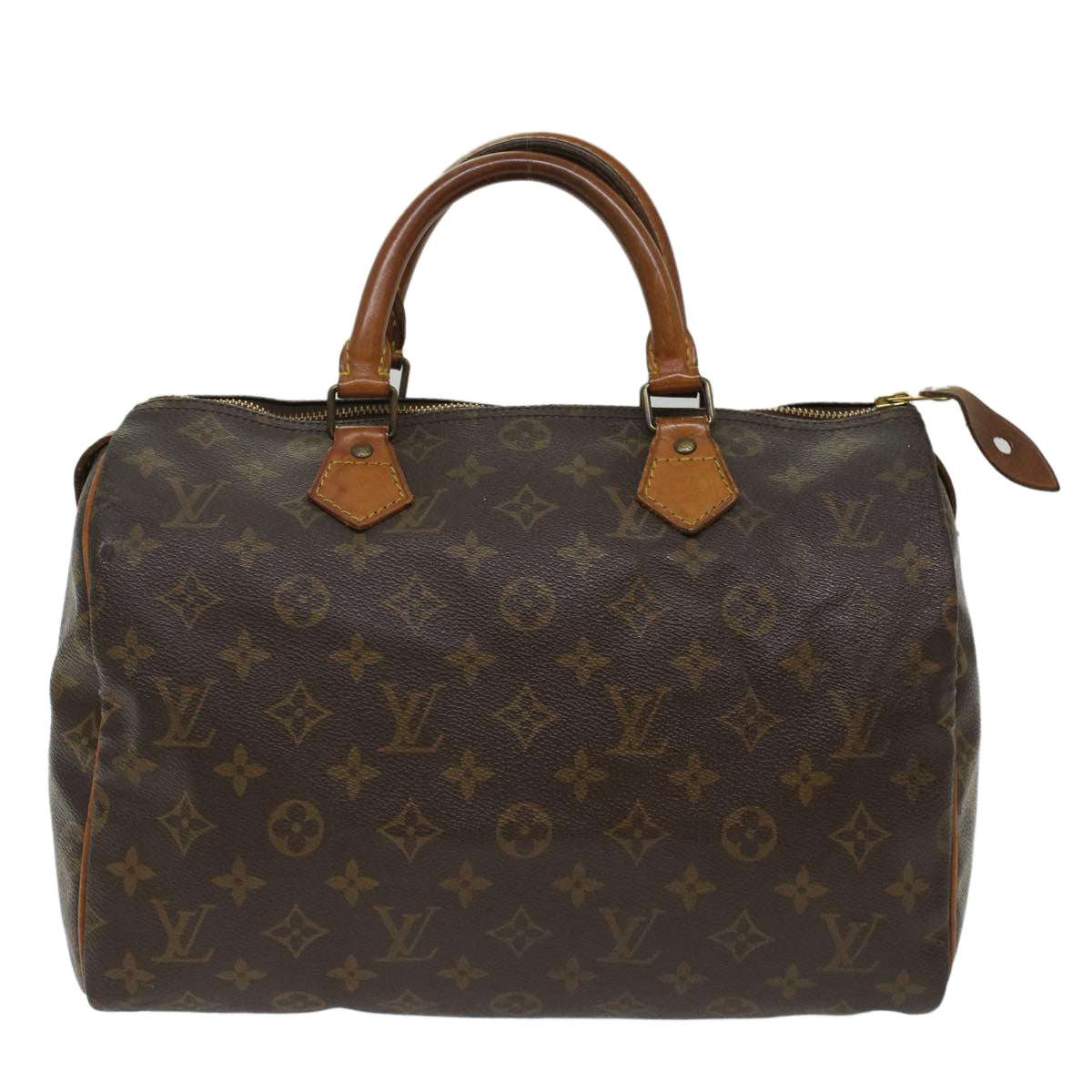 LOUIS VUITTON Monogram Speedy 30 Hand Bag M41526 LV Auth bs6906