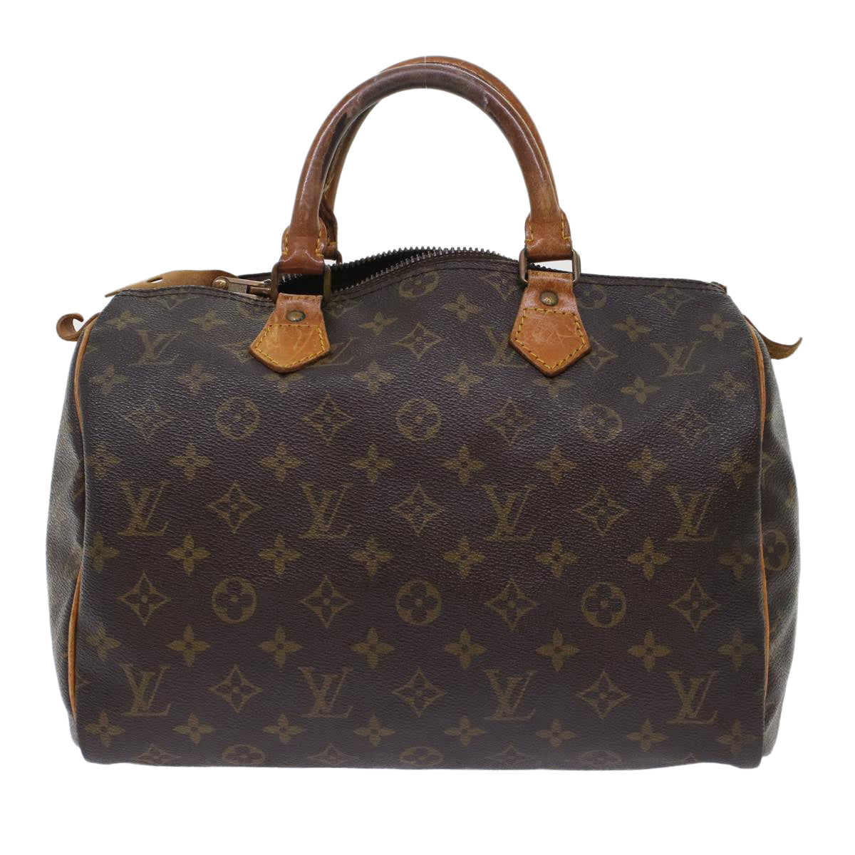 LOUIS VUITTON Monogram Speedy 30 Hand Bag M41526 LV Auth bs6914