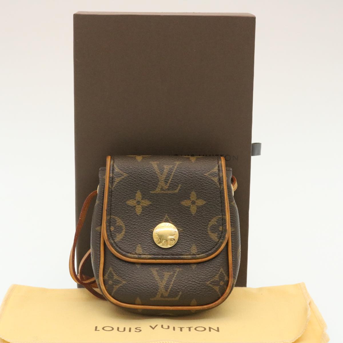 LOUIS VUITTON Monogram Pochette Cancun Shoulder Bag M60018 LV Auth bs696