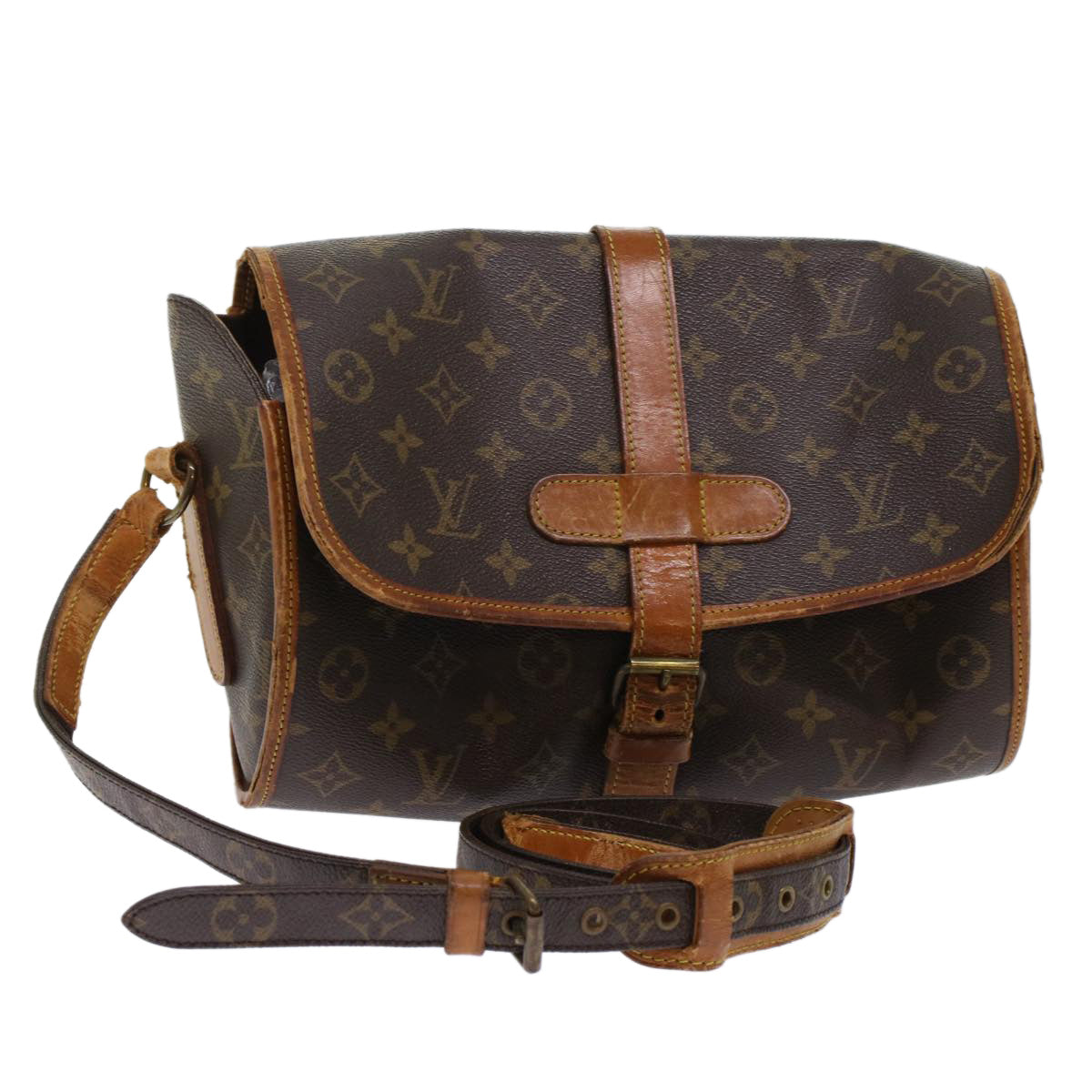 LOUIS VUITTON Monogram Marne Shoulder Bag M51369 LV Auth bs6975