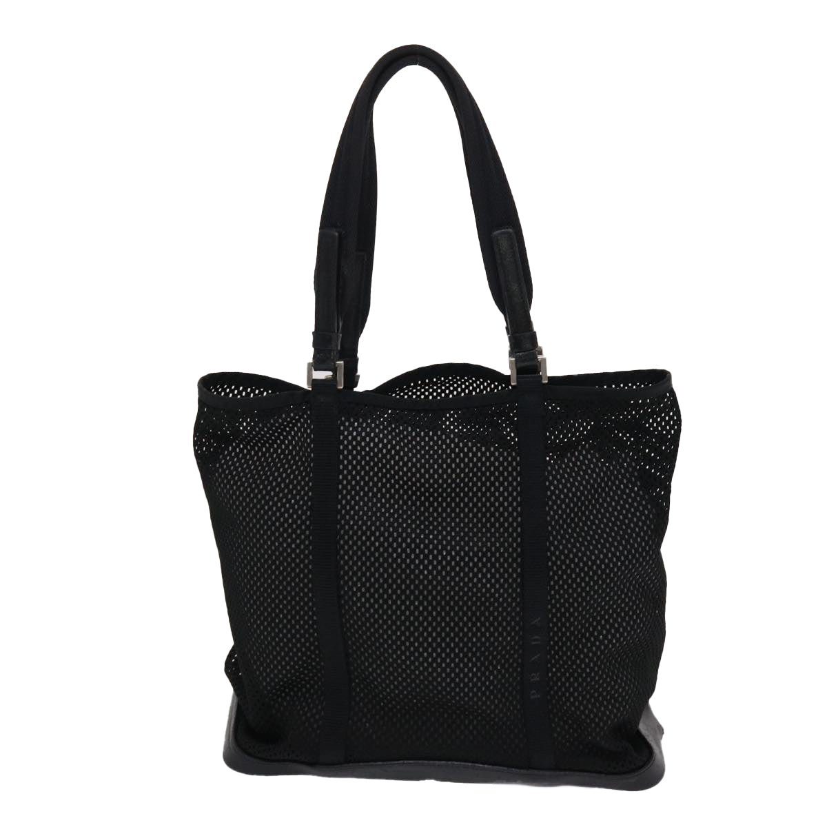 PRADA Shoulder Bag Nylon Black Auth bs6977 - 0