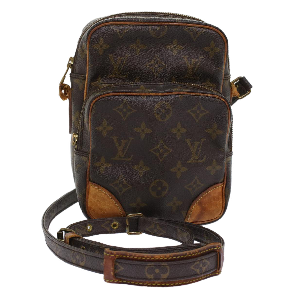 LOUIS VUITTON Monogram Amazon Shoulder Bag M45236 LV Auth bs6991