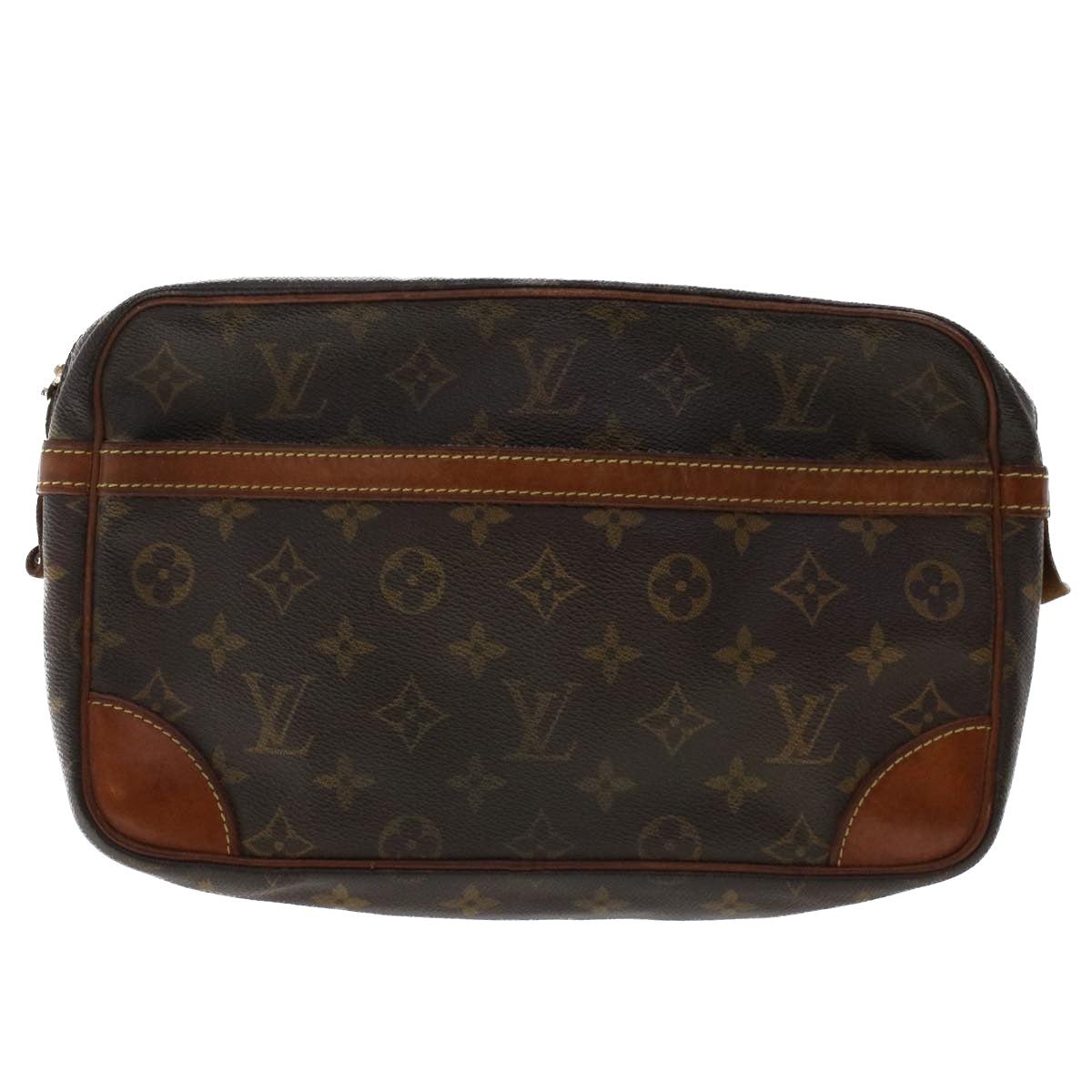 LOUIS VUITTON Monogram Shoulder Bag Clutch Bag 3Set LV Auth bs6993 - 0