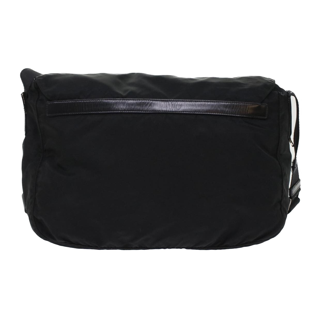 PRADA Shoulder Bag Nylon Black Auth bs7016 - 0