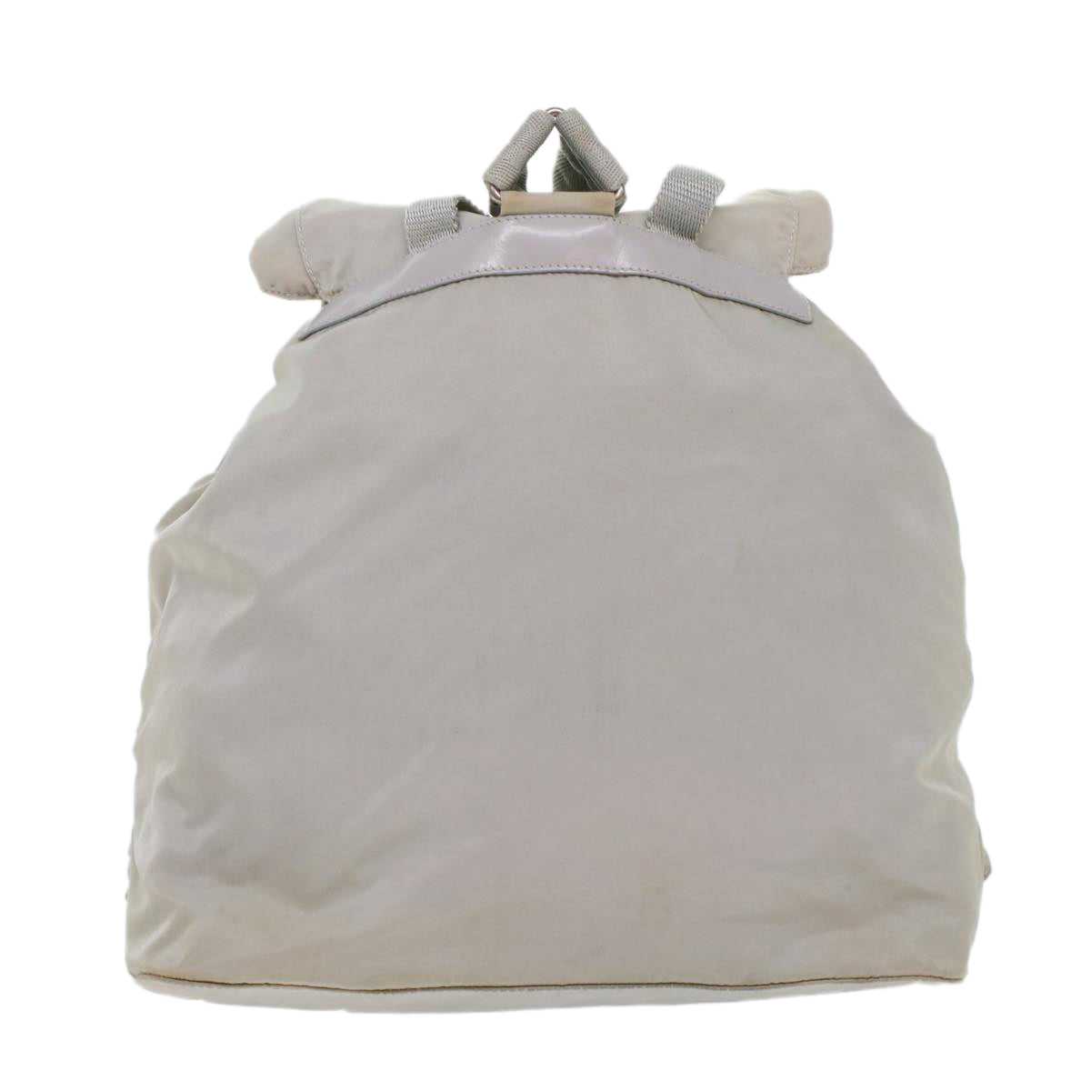 PRADA Backpack Nylon White Auth bs7046 - 0