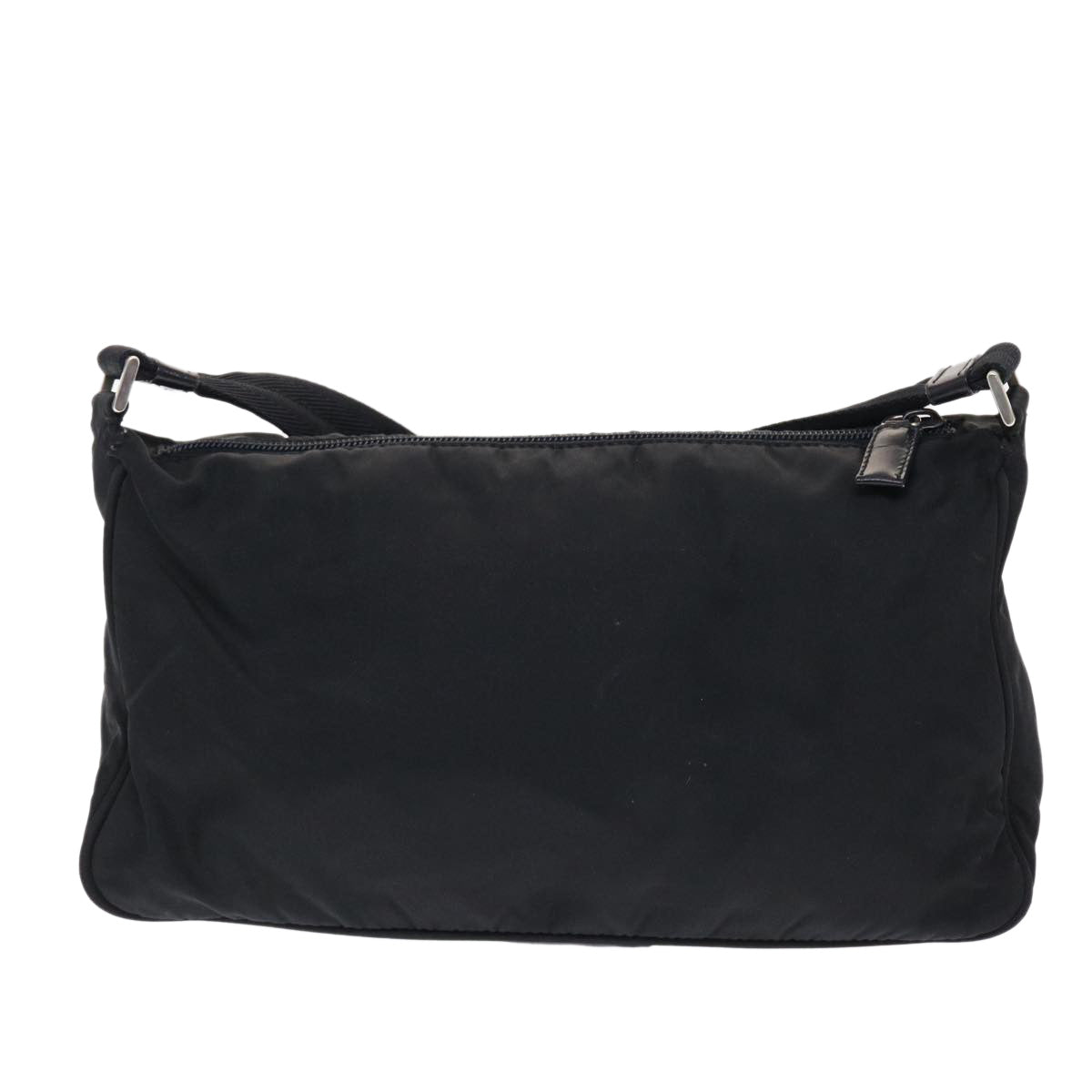 PRADA Shoulder Bag Nylon Black Auth bs7163 - 0