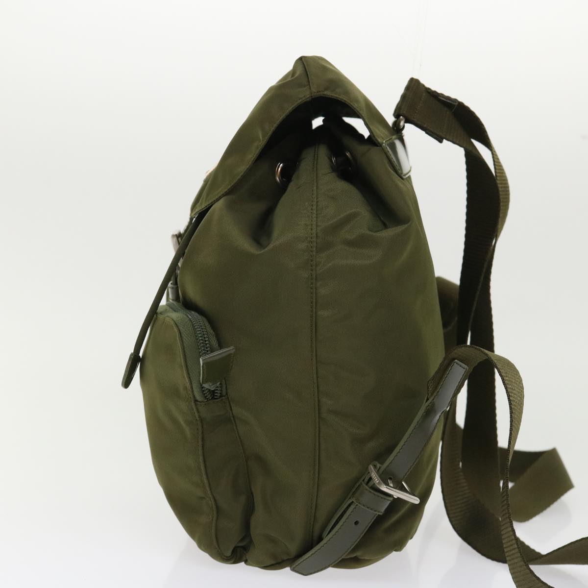 PRADA Backpack Nylon Brown Auth bs7232