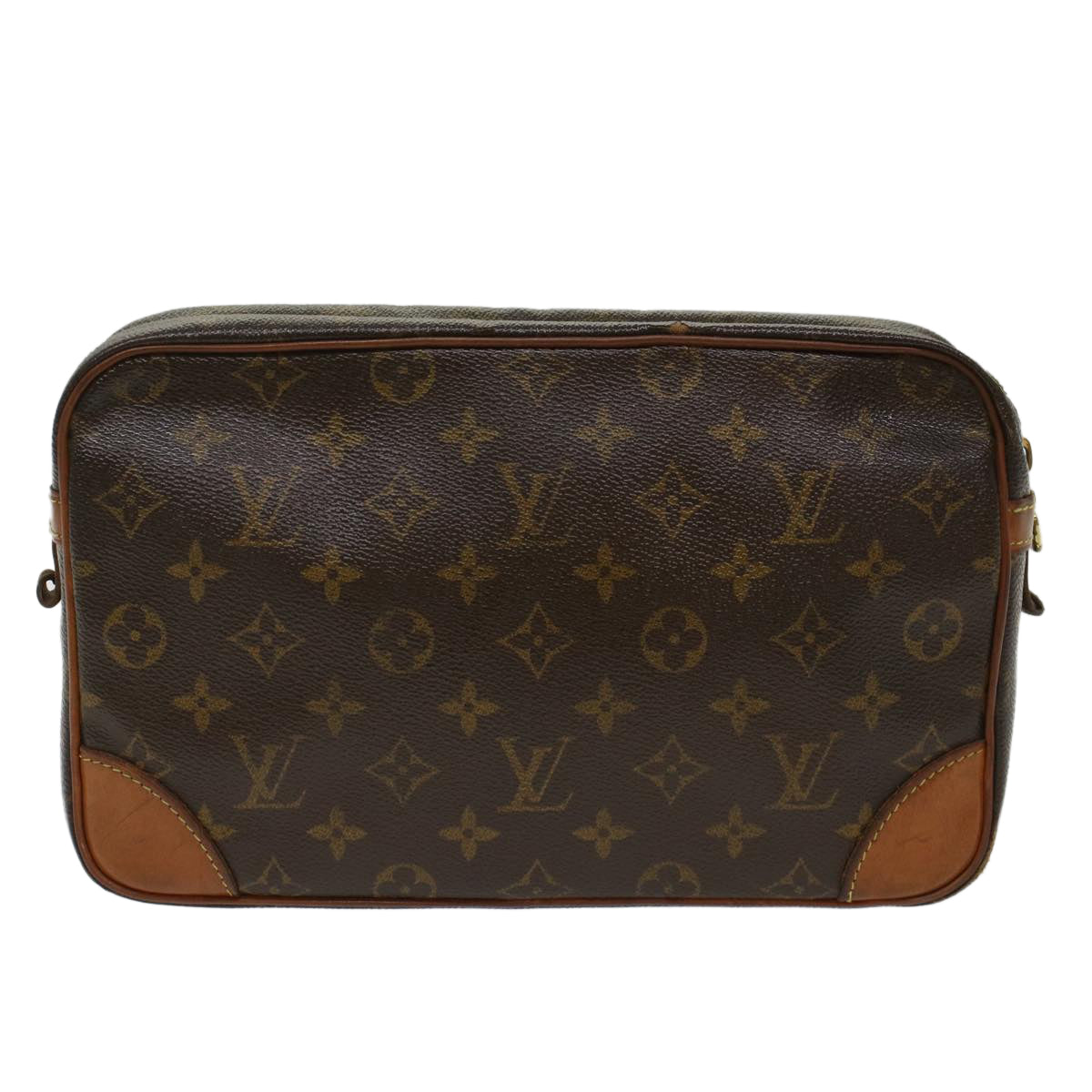 LOUIS VUITTON Monogram Compiegne 28 Clutch Bag M51845 LV Auth bs7250 - 0