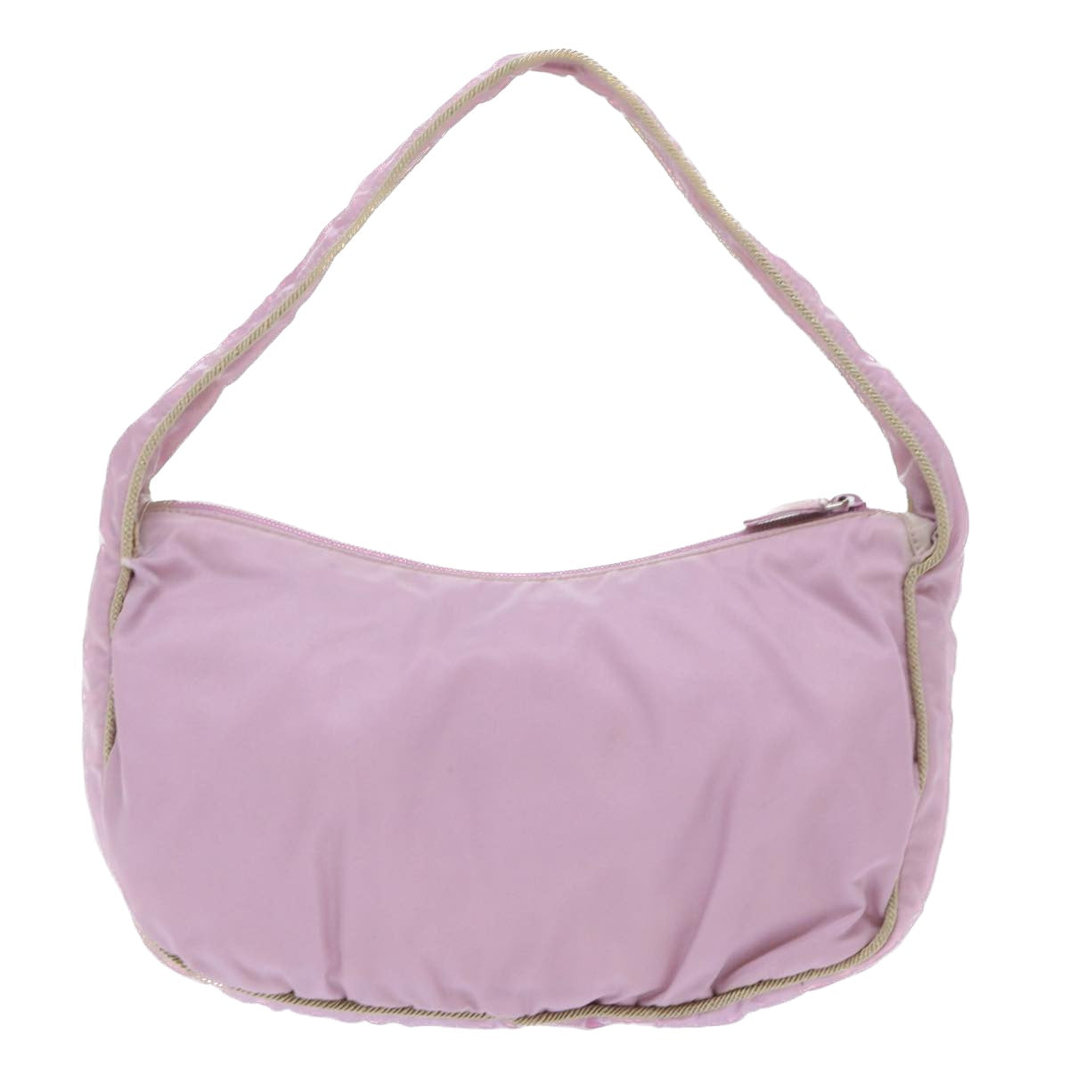PRADA Shoulder Bag Nylon Pink Auth bs7263