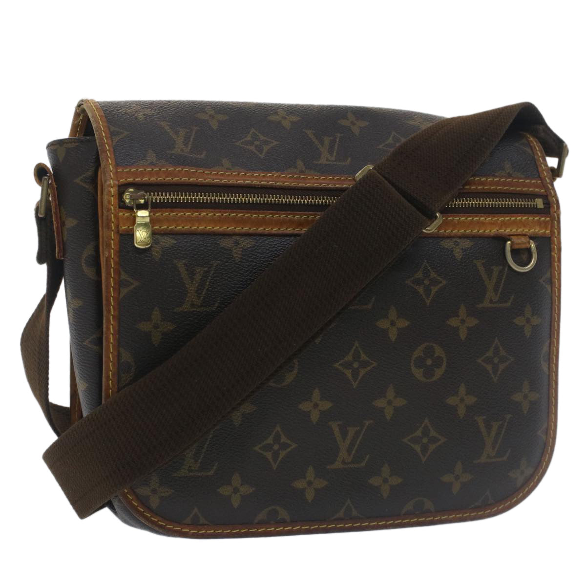 LOUIS VUITTON Monogram Messenger Bosphore PM Shoulder Bag M40106 LV Auth bs7281