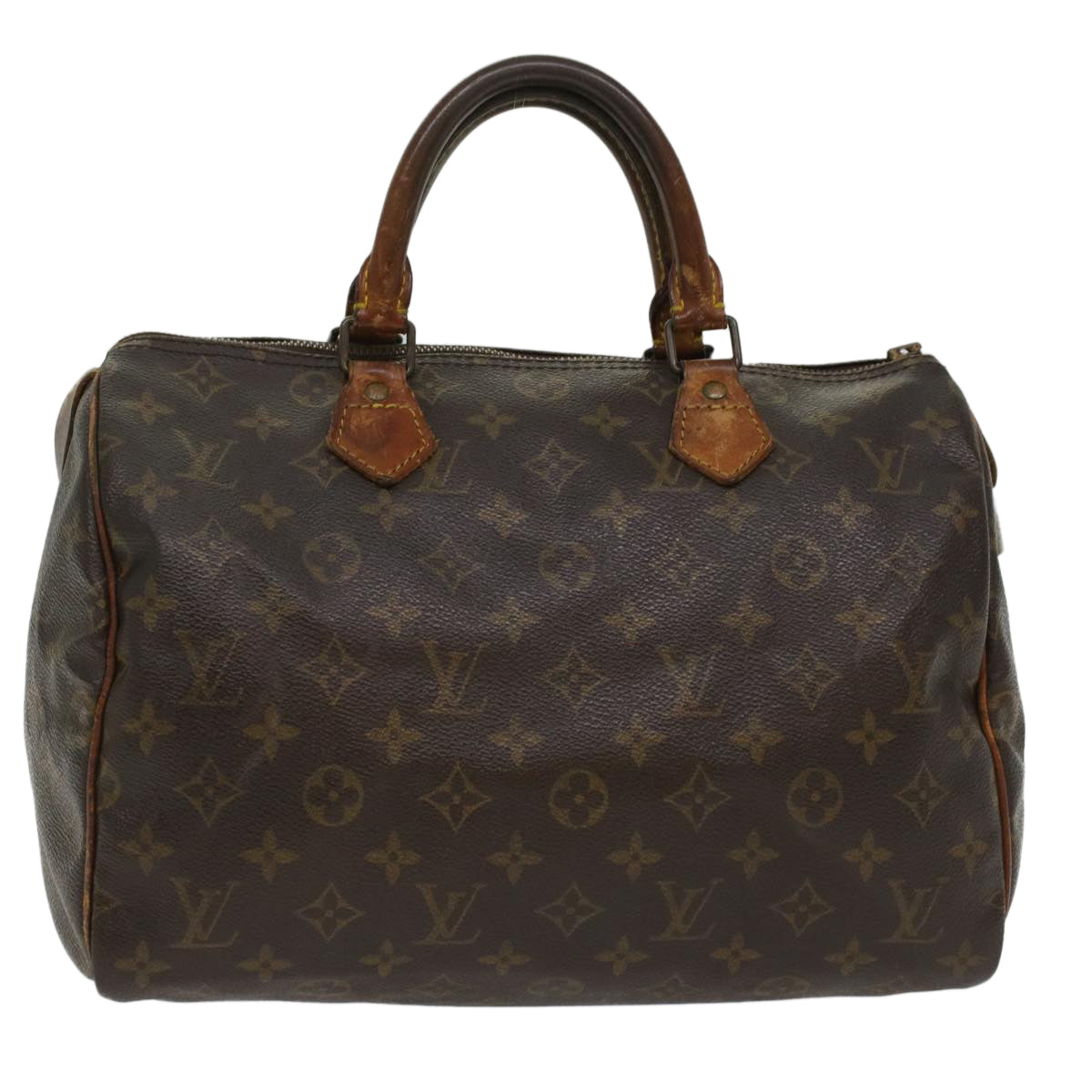 LOUIS VUITTON Monogram Speedy 30 Hand Bag M41526 LV Auth bs7282