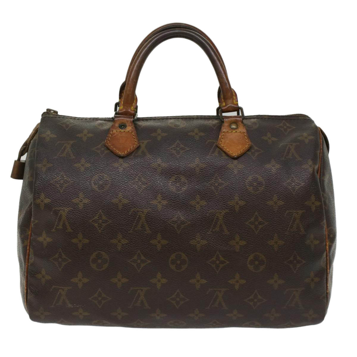 LOUIS VUITTON Monogram Speedy 30 Hand Bag M41526 LV Auth bs7282