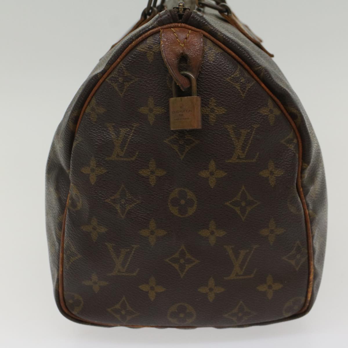 LOUIS VUITTON Monogram Speedy 30 Hand Bag M41526 LV Auth bs7282