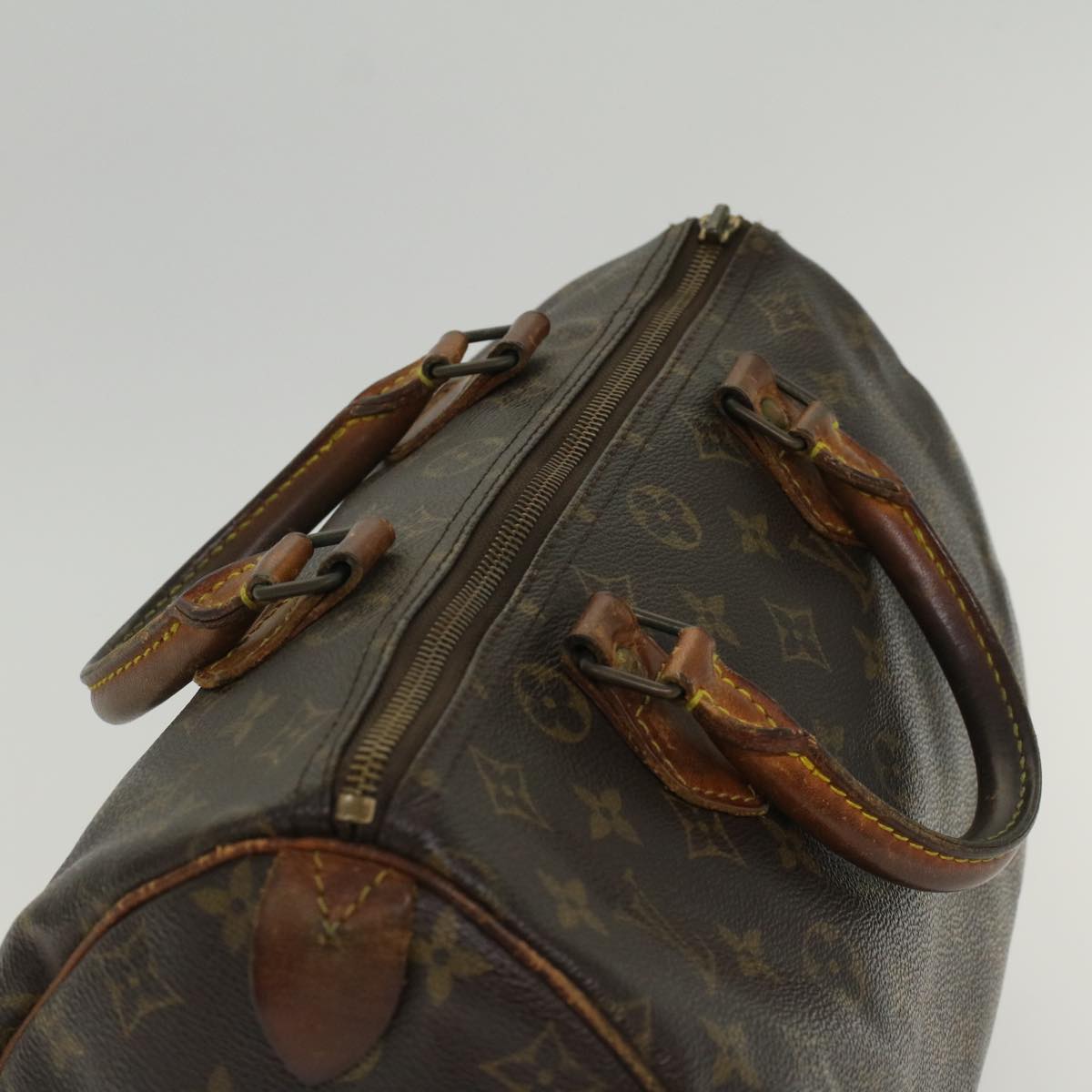 LOUIS VUITTON Monogram Speedy 30 Hand Bag M41526 LV Auth bs7282