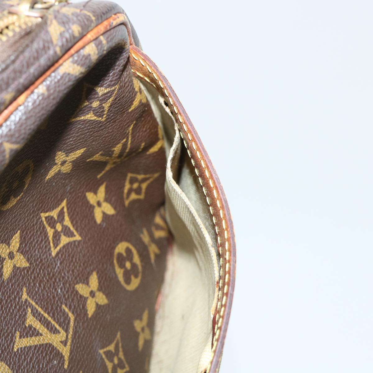 LOUIS VUITTON Monogram Reporter PM Shoulder Bag M45254 LV Auth bs7290