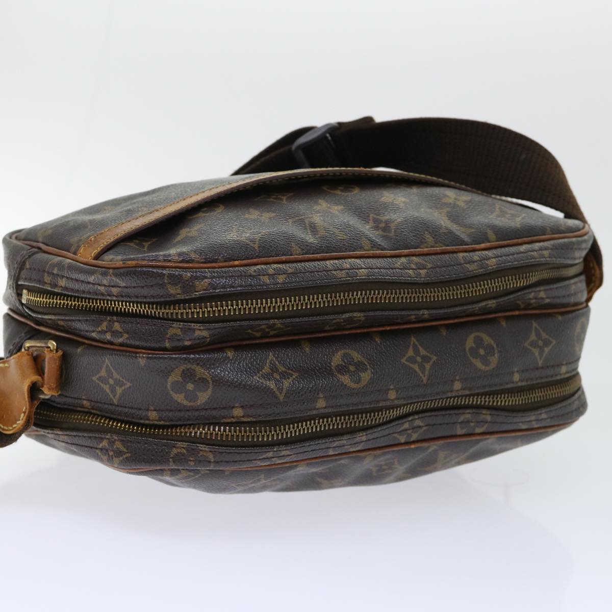 LOUIS VUITTON Monogram Reporter PM Shoulder Bag M45254 LV Auth bs7290