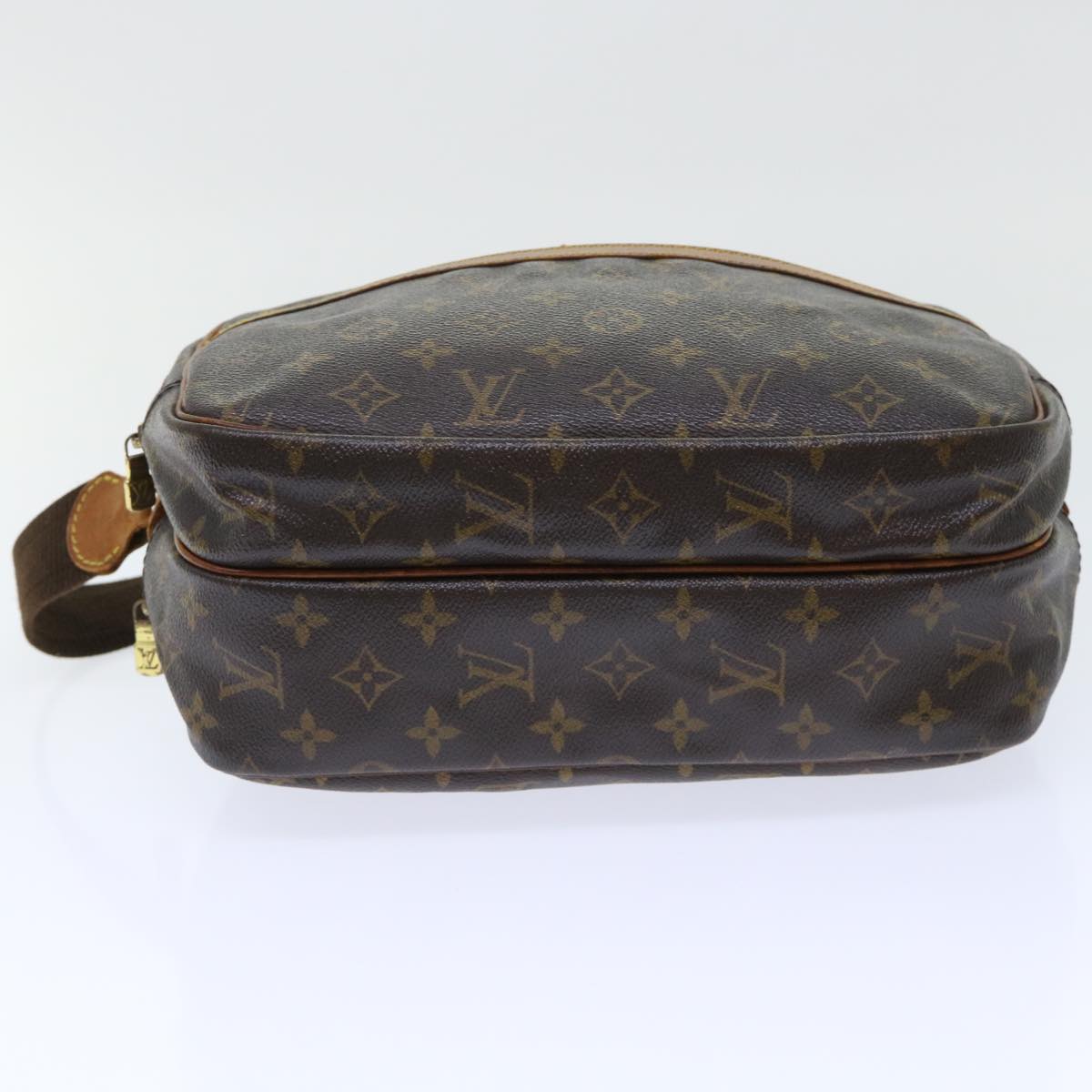 LOUIS VUITTON Monogram Reporter PM Shoulder Bag M45254 LV Auth bs7290