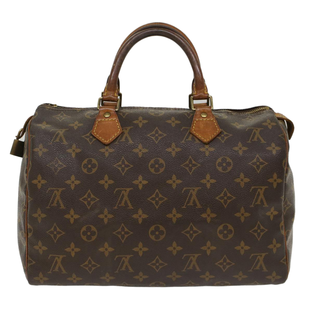 LOUIS VUITTON Monogram Speedy 30 Hand Bag M41526 LV Auth bs7293 - 0