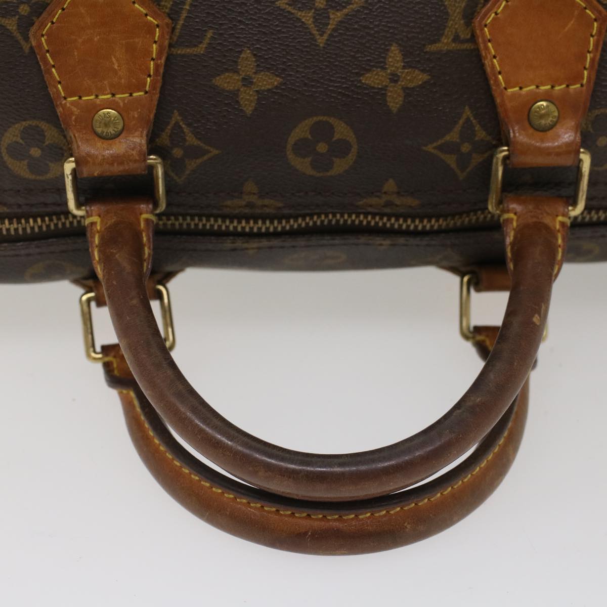 LOUIS VUITTON Monogram Speedy 30 Hand Bag M41526 LV Auth bs7293