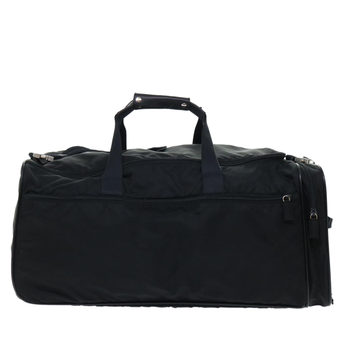 PRADA Suitcase Nylon 2way Black Auth bs7317 - 0