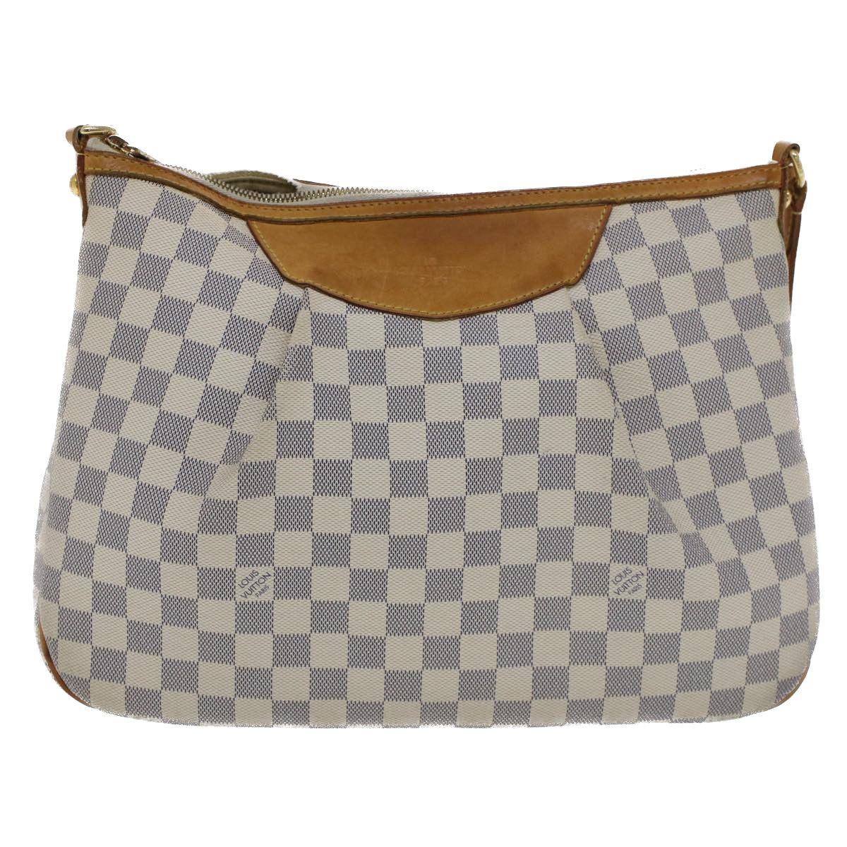 LOUIS VUITTON Damier Azur Siracusa MM Shoulder Bag N41112 LV Auth bs7329 - 0