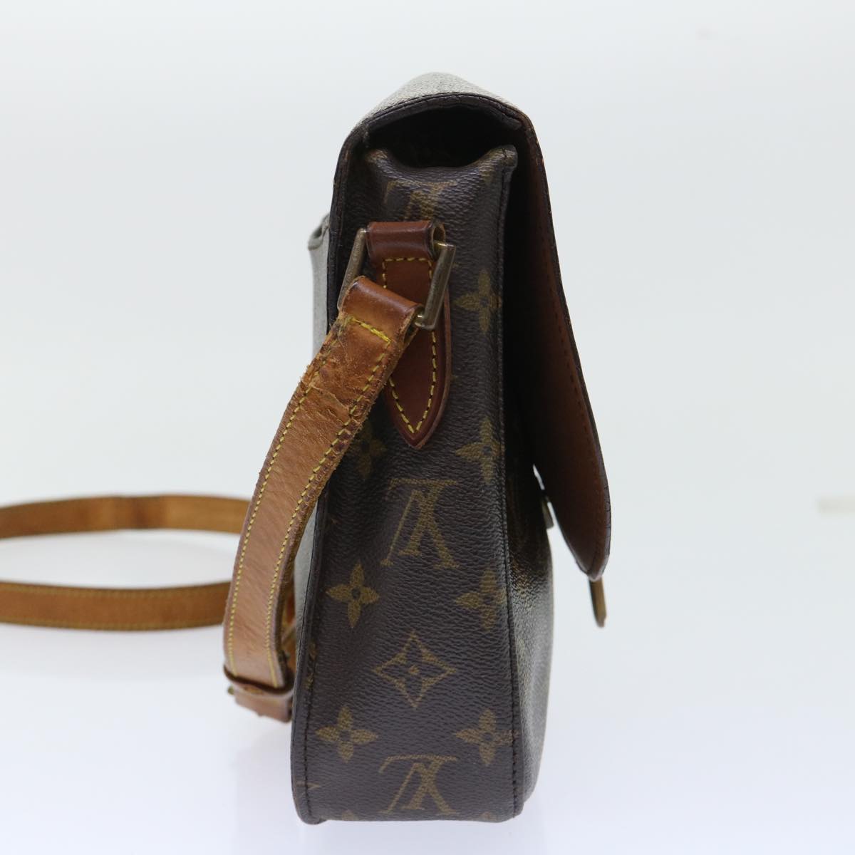 LOUIS VUITTON Monogram Saint Cloud GM Shoulder Bag M51242 LV Auth bs7332