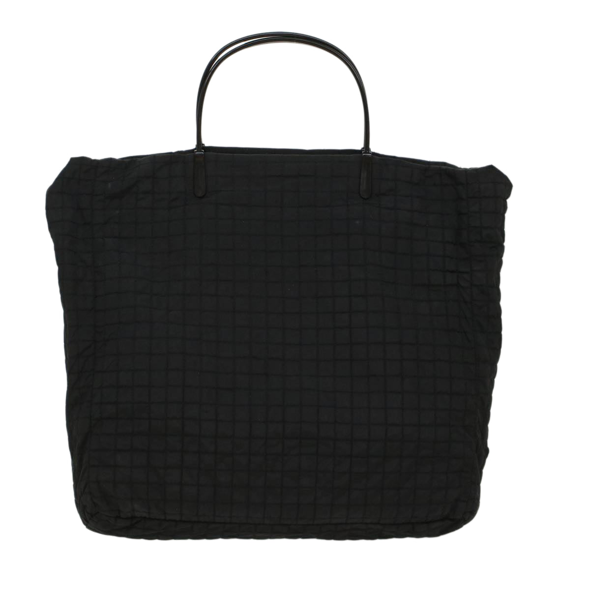 PRADA Hand Bag Nylon Black Auth bs7337 - 0