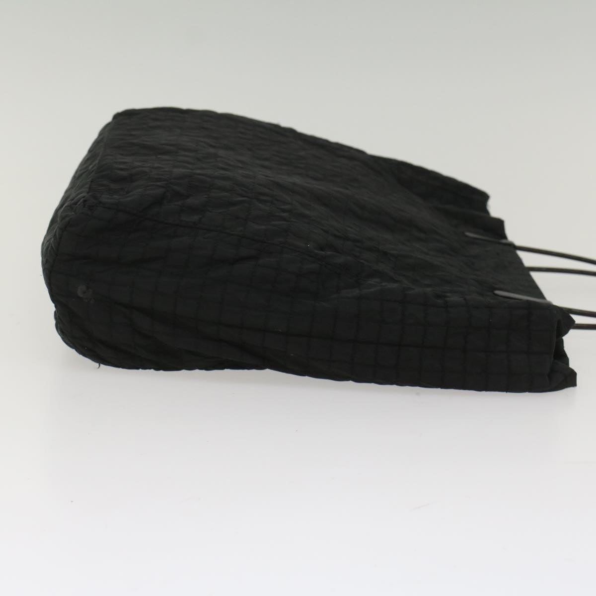 PRADA Hand Bag Nylon Black Auth bs7337