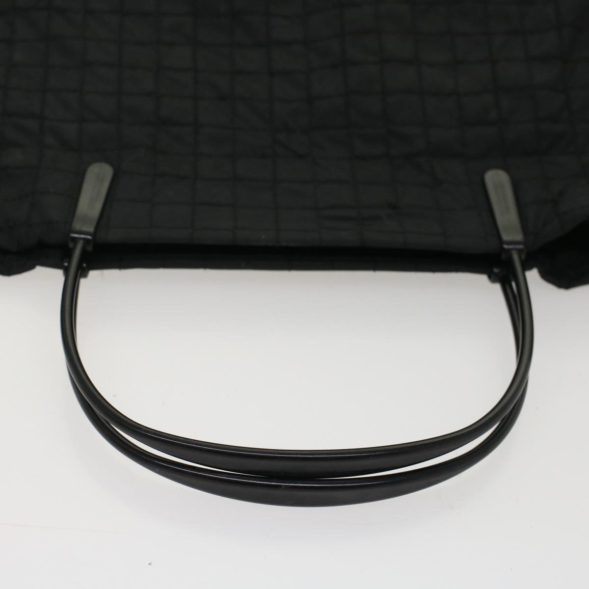 PRADA Hand Bag Nylon Black Auth bs7337