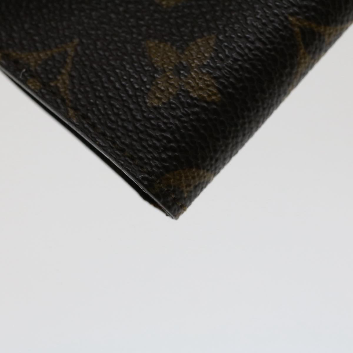 LOUIS VUITTON Monogram Etui Lunette Simple Glasses Case M62962 LV Auth bs7362