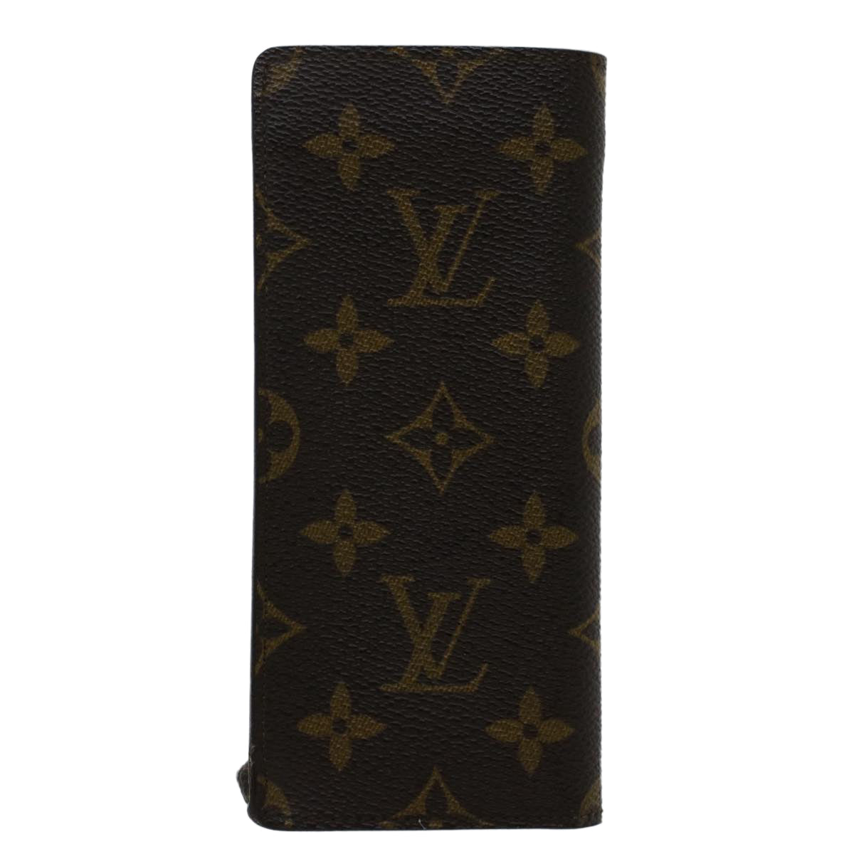 LOUIS VUITTON Monogram Etui Lunette Simple Glasses Case M62962 LV Auth bs7362 - 0