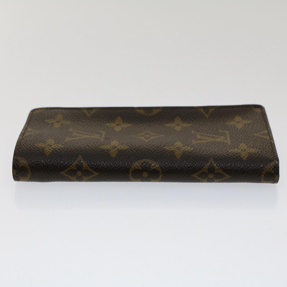 LOUIS VUITTON Monogram Etui Lunette Simple Glasses Case M62962 LV Auth bs7362