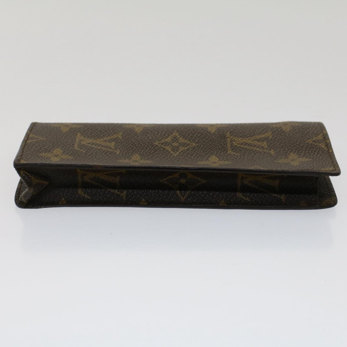 LOUIS VUITTON Monogram Etui Lunette Simple Glasses Case M62962 LV Auth bs7362