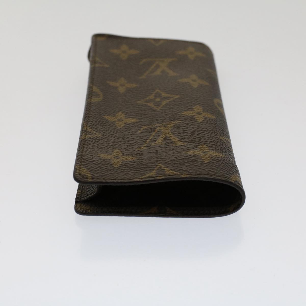 LOUIS VUITTON Monogram Etui Lunette Simple Glasses Case M62962 LV Auth bs7362