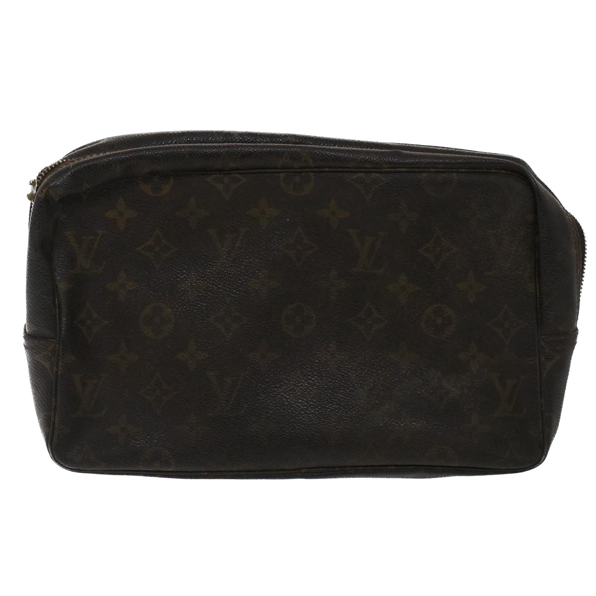 LOUIS VUITTON Monogram Trousse Toilette Clutch Bag 2Set LV Auth bs7375