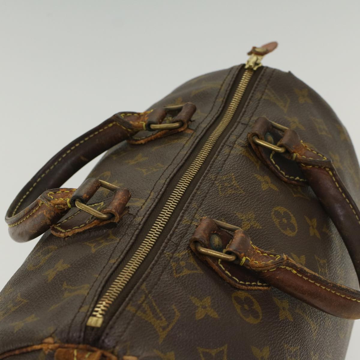 LOUIS VUITTON Monogram Speedy 30 Hand Bag M41526 LV Auth bs7397