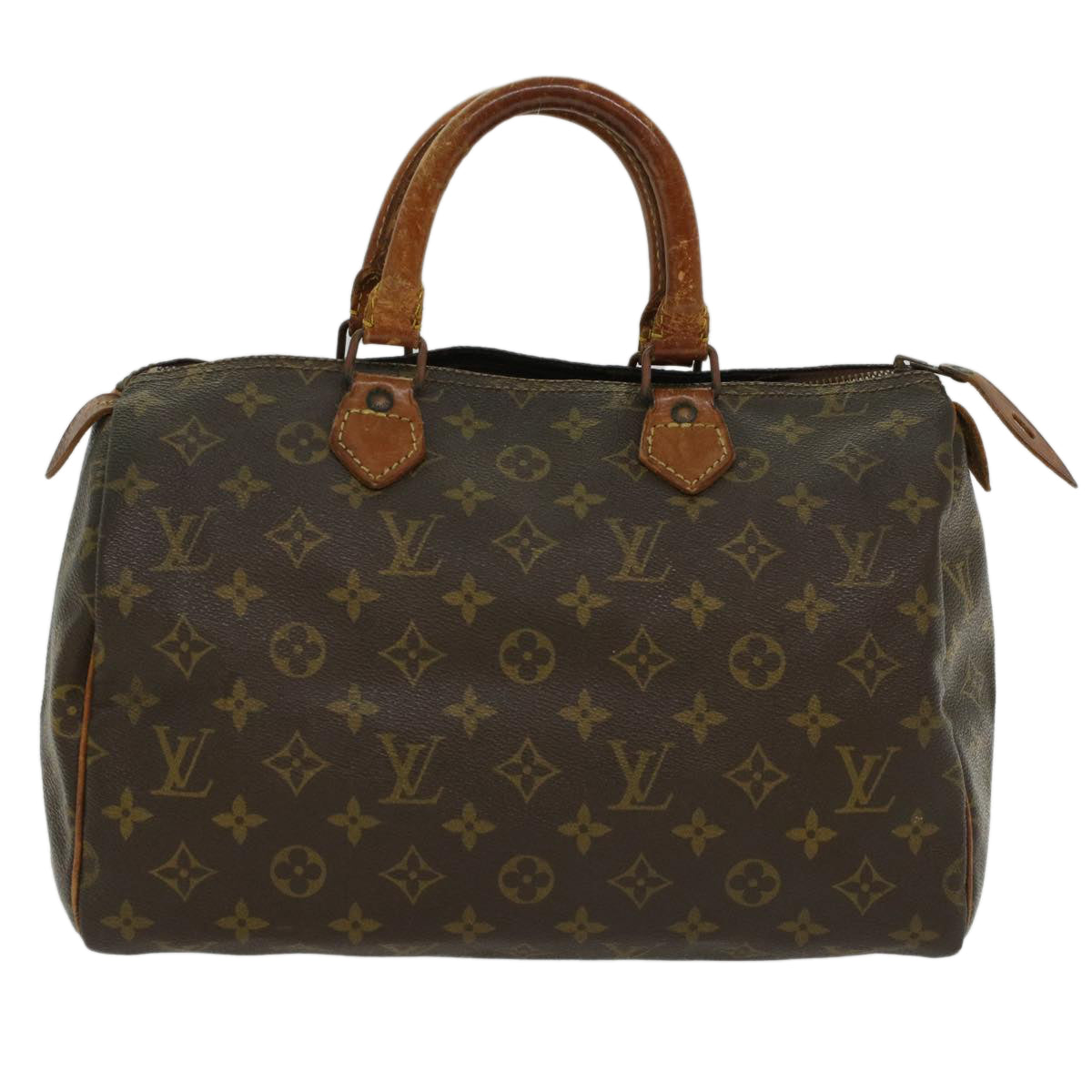 LOUIS VUITTON Monogram Speedy 30 Hand Bag M41526 LV Auth bs7401