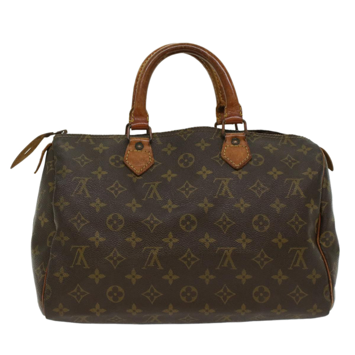 LOUIS VUITTON Monogram Speedy 30 Hand Bag M41526 LV Auth bs7401