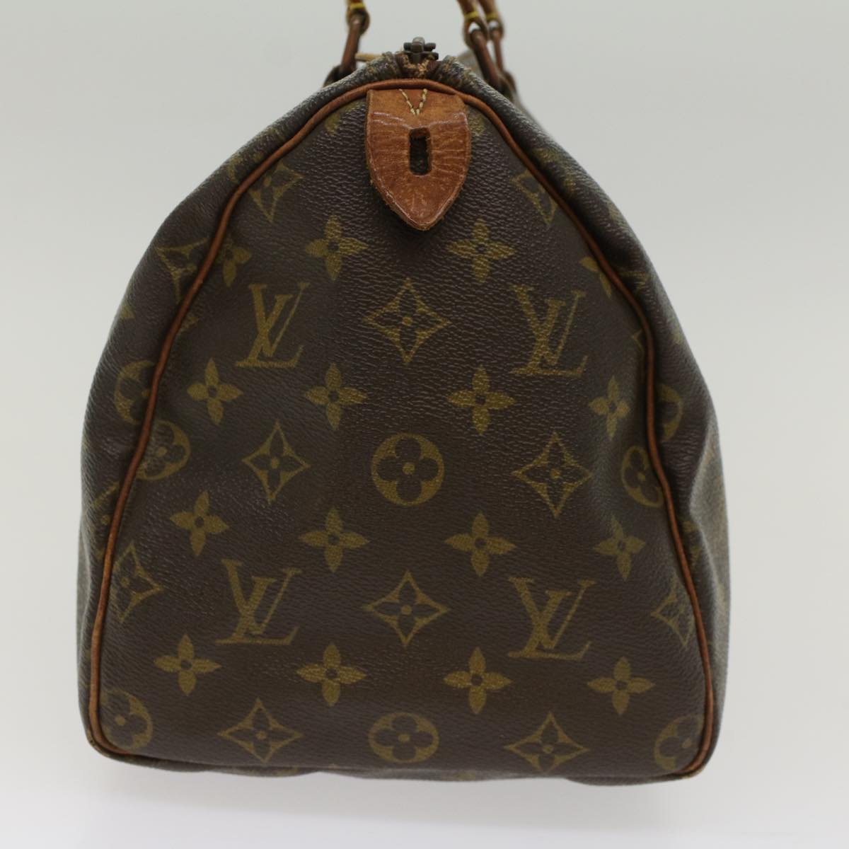 LOUIS VUITTON Monogram Speedy 30 Hand Bag M41526 LV Auth bs7401