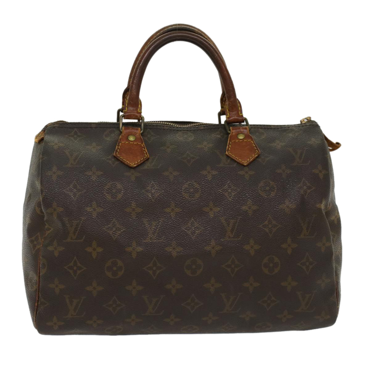 LOUIS VUITTON Monogram Speedy 30 Hand Bag M41526 LV Auth bs7435