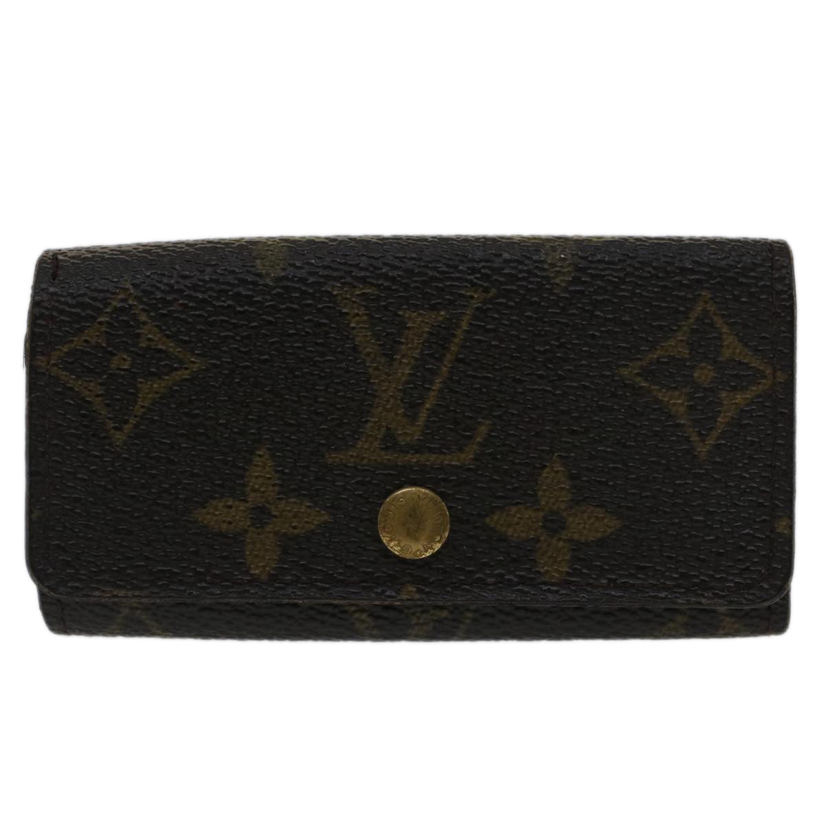 LOUIS VUITTON Monogram Multicles 4 Key Case M69517 LV Auth bs7466