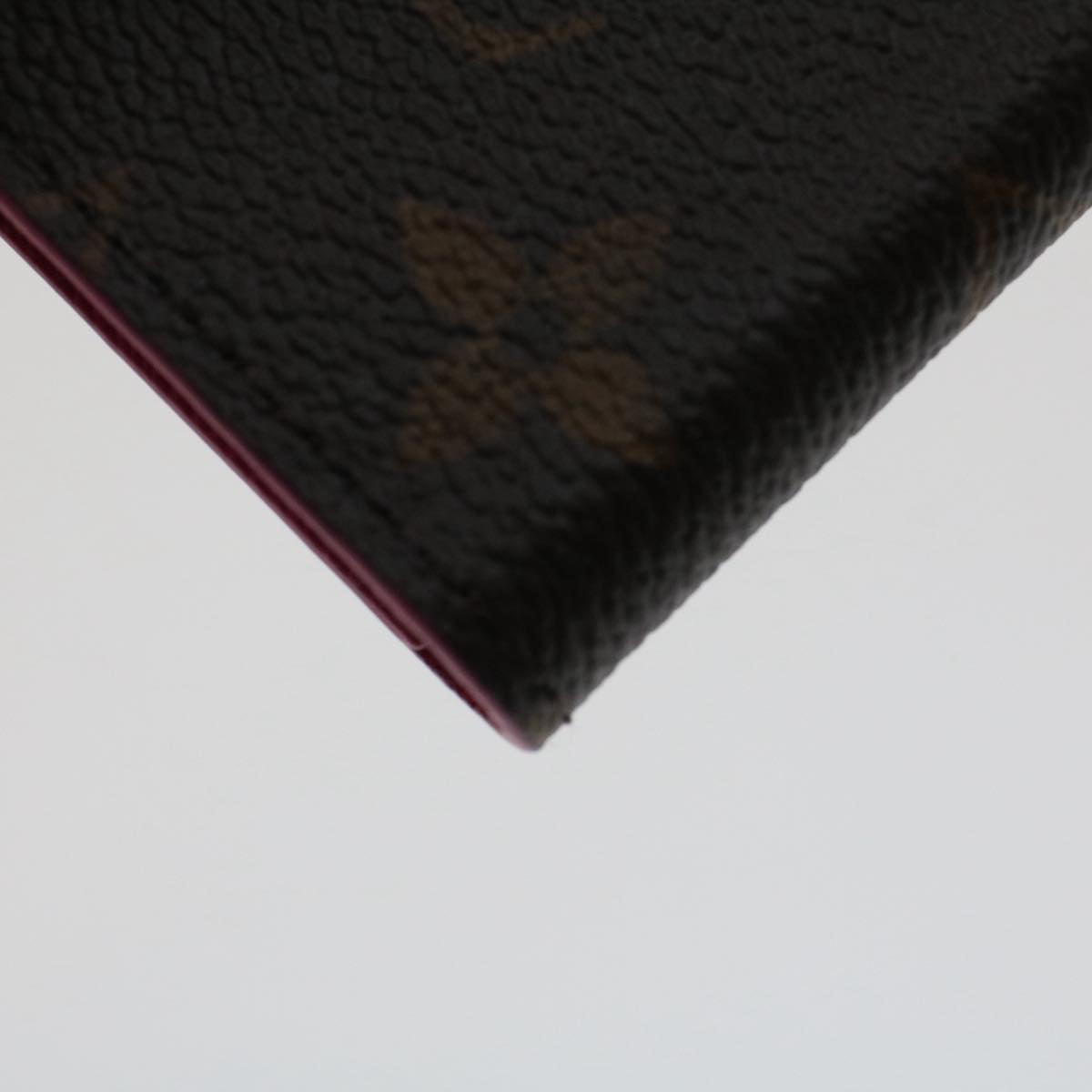 LOUIS VUITTON Monogram iPhone Case X Pink M63444 LV Auth bs7467