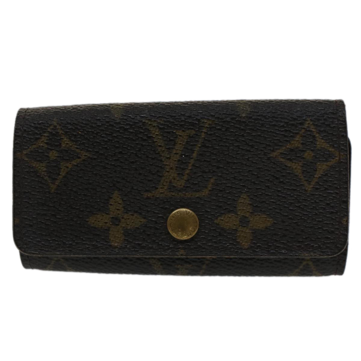 LOUIS VUITTON Monogram Multicles 4 Key Case M69517 LV Auth bs7468