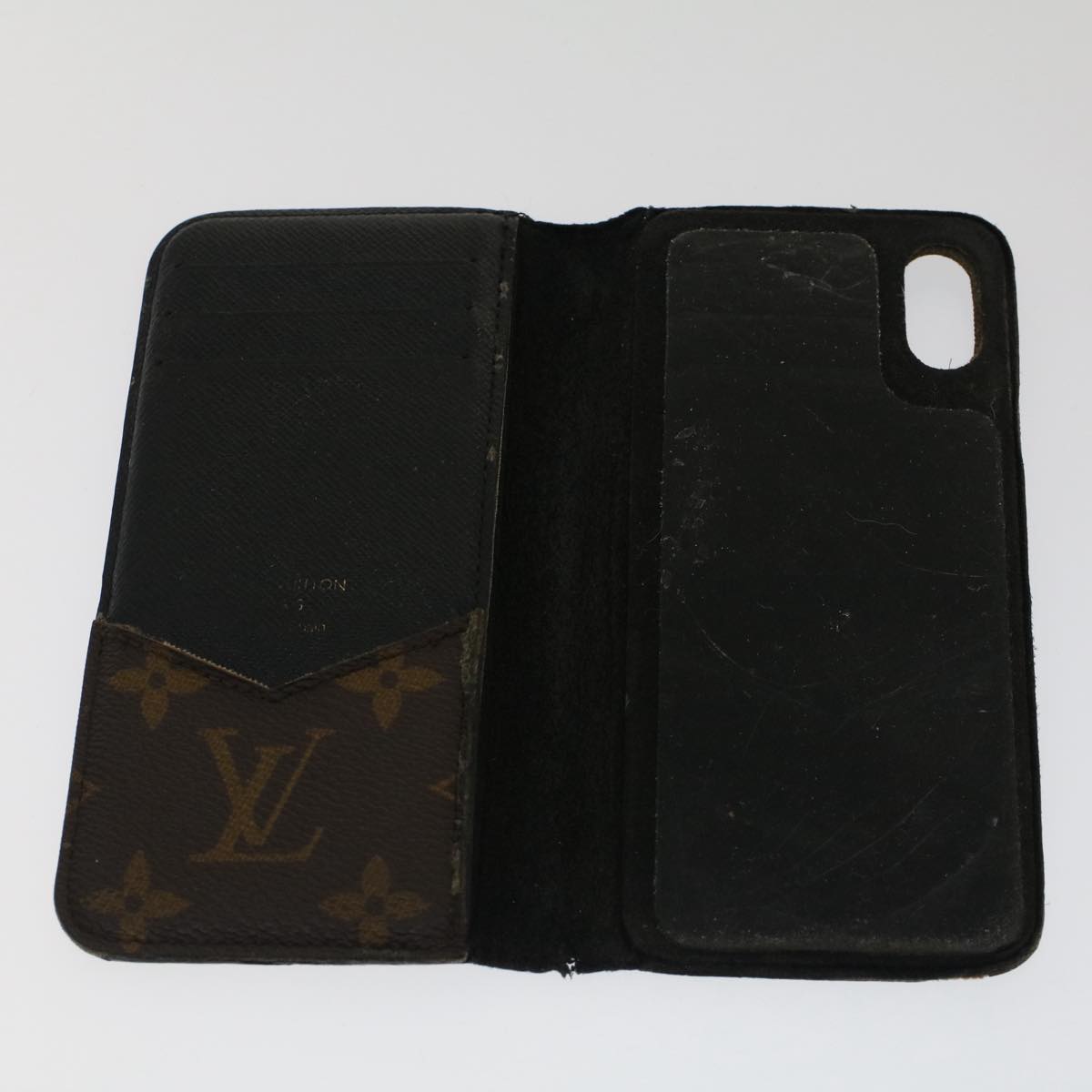 LOUIS VUITTON Monogram iPhone Case Key Case 5Set LV Auth bs7469