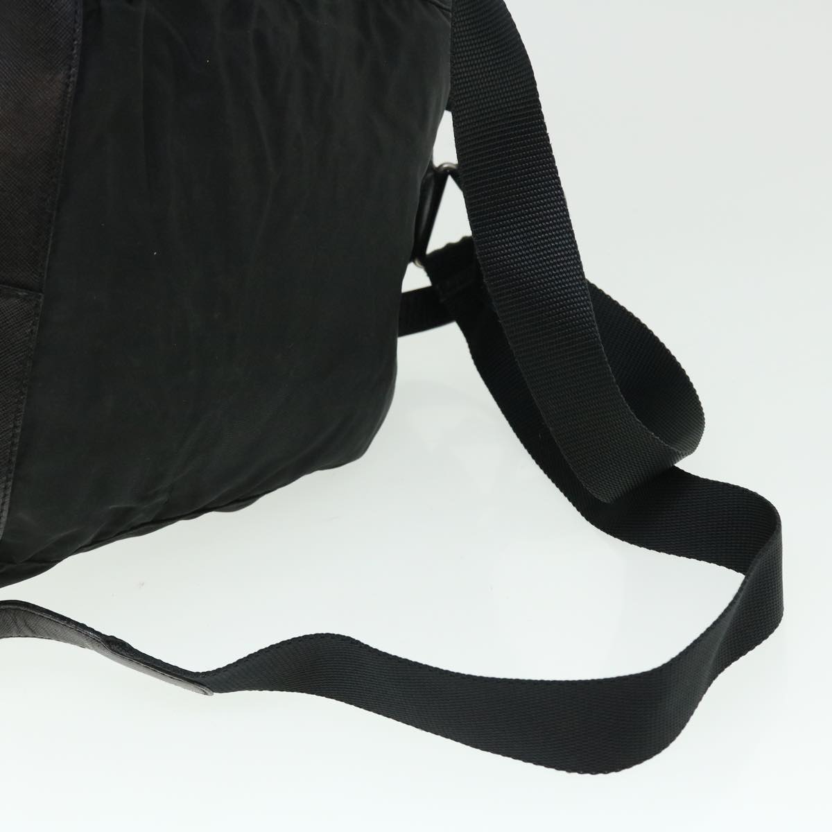 PRADA Backpack Nylon Black Auth bs7497