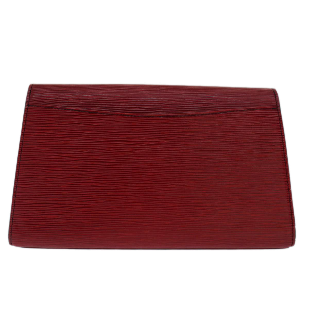 LOUIS VUITTON Epi Art Deco Clutch Bag Red M52637 LV Auth bs7510 - 0