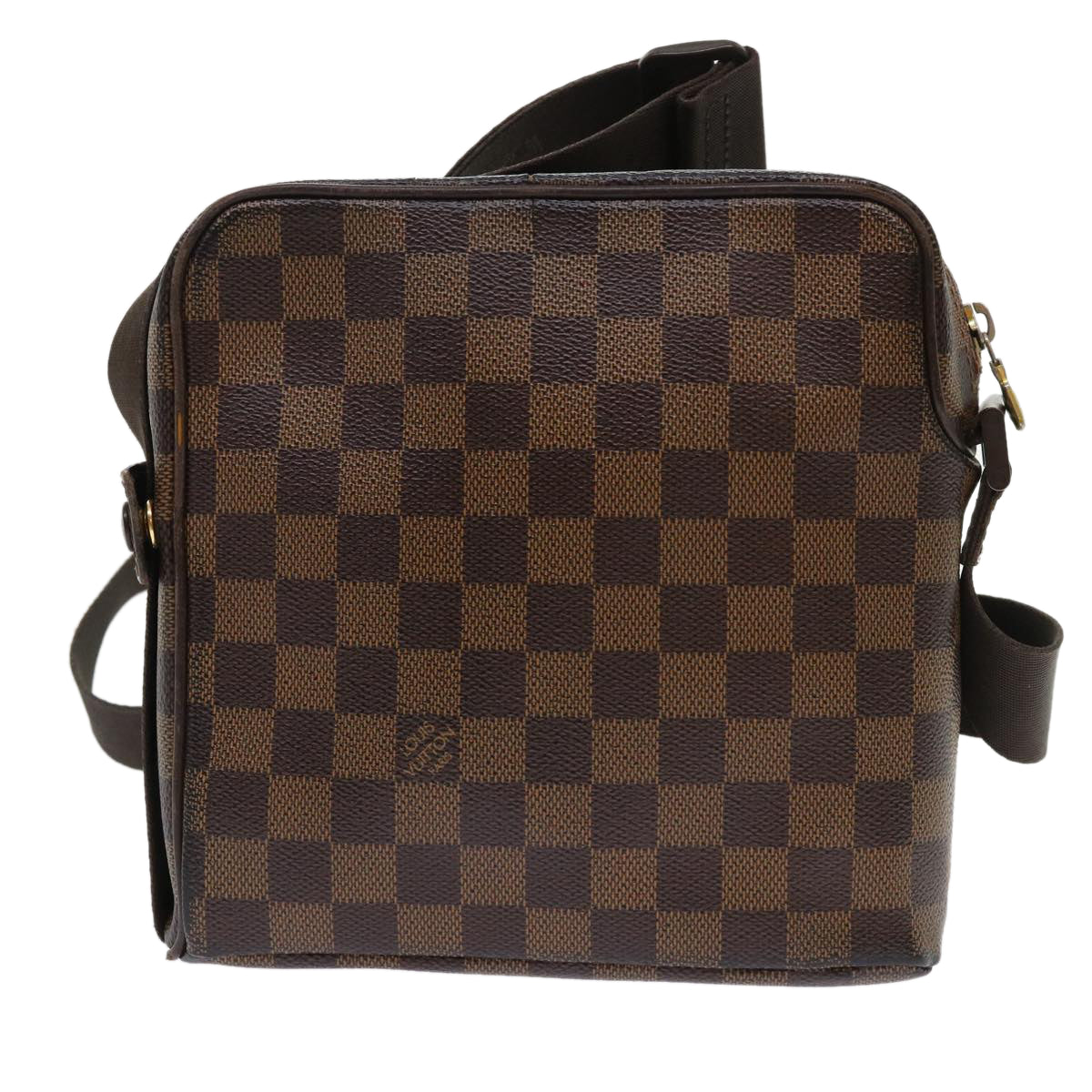 LOUIS VUITTON Damier Ebene Olaf PM Shoulder Bag N41442 LV Auth bs7590 - 0