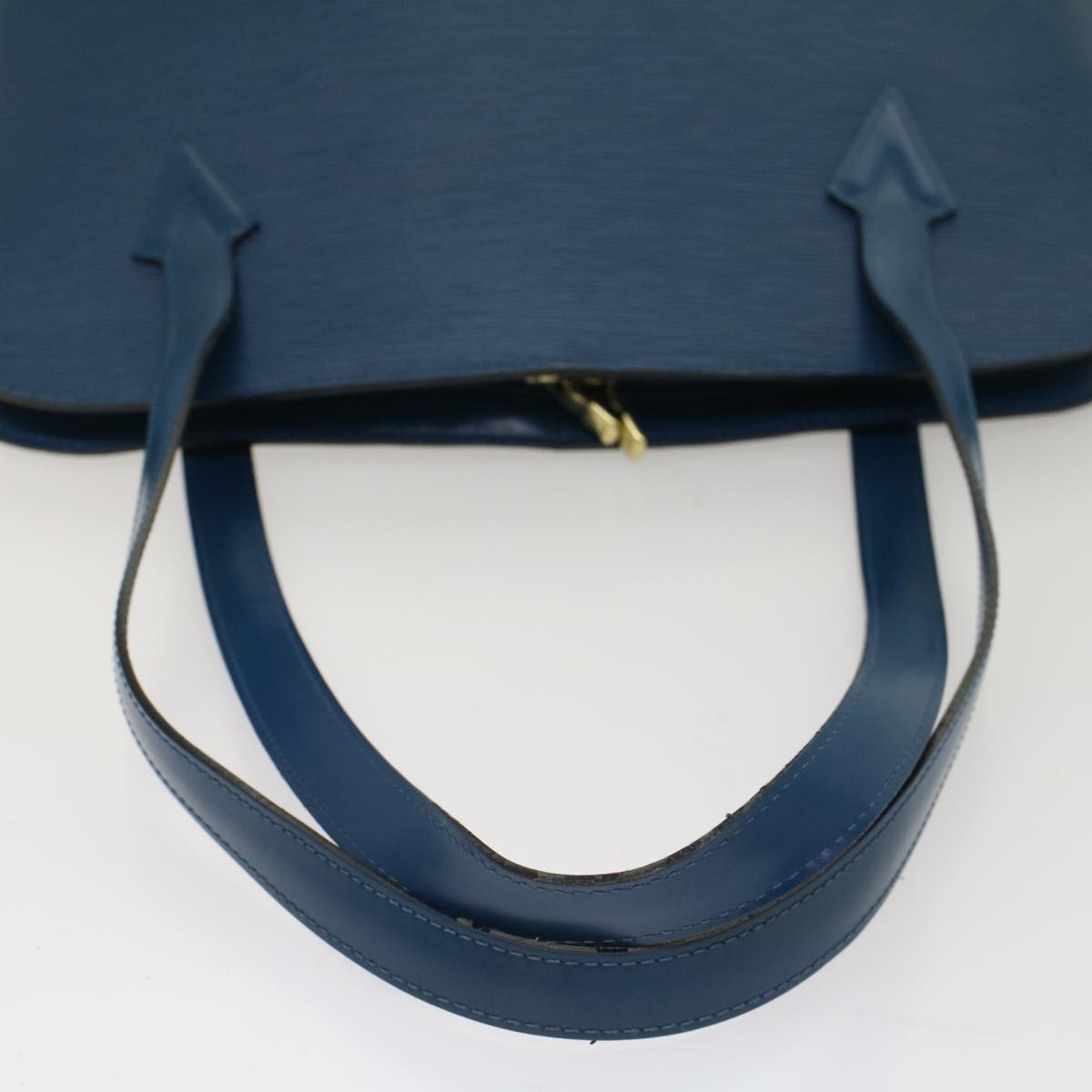 LOUIS VUITTON Epi Lussac Shoulder Bag Blue M52285 LV Auth bs7591