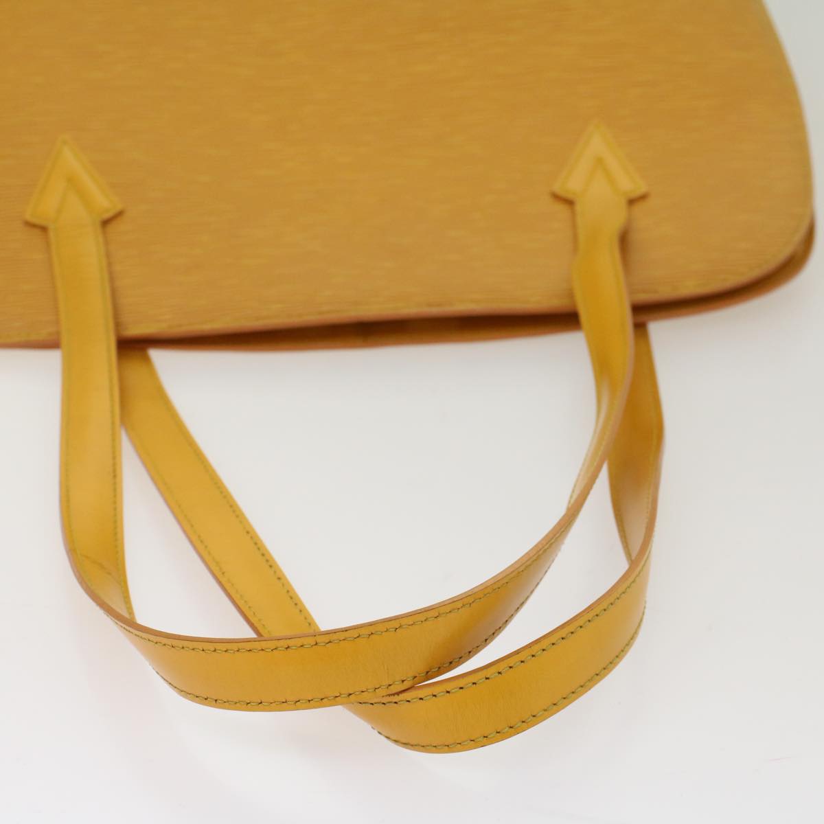 LOUIS VUITTON Epi Lussac Shoulder Bag Yellow M52289 LV Auth bs7593