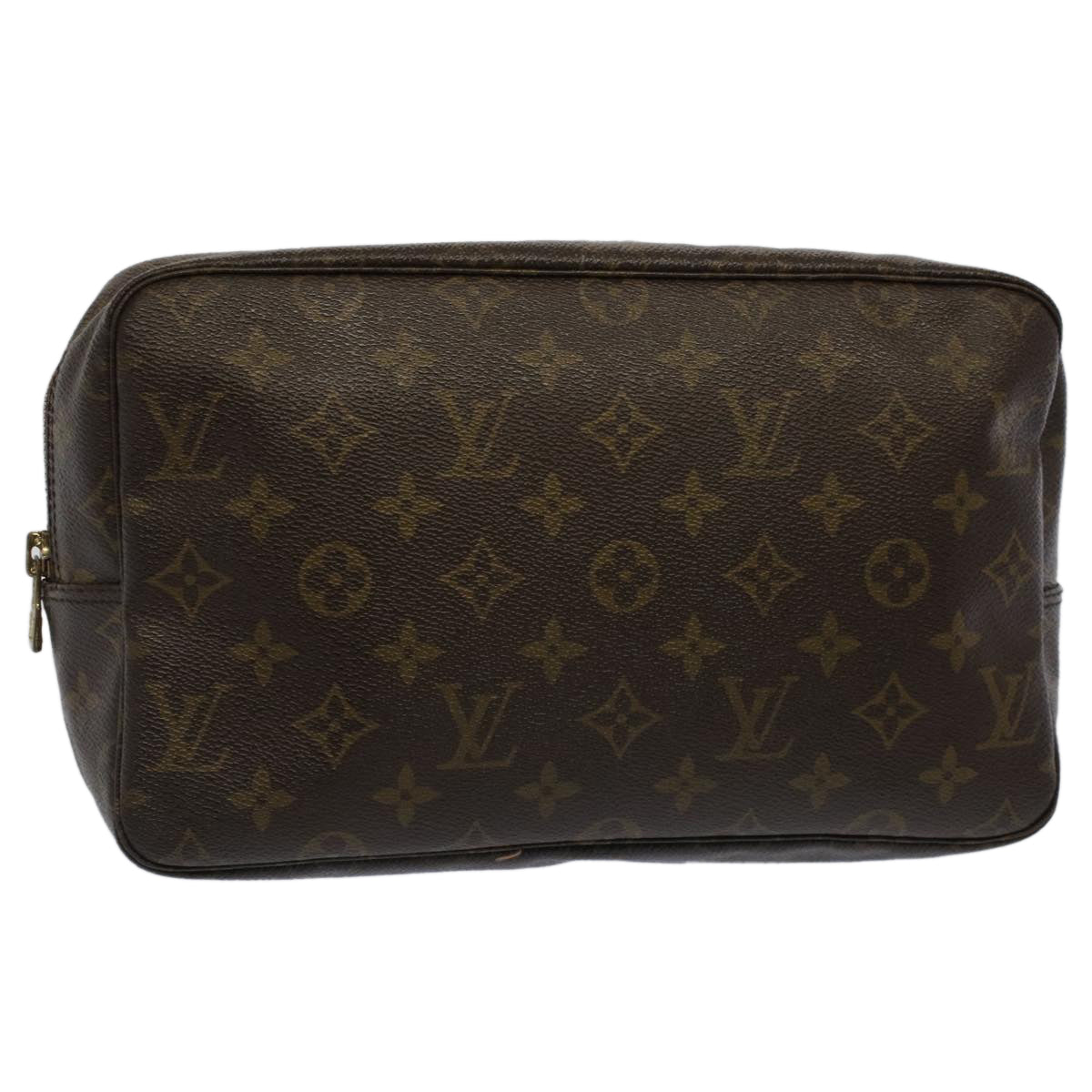 LOUIS VUITTON Monogram Trousse Toilette 28 Clutch Bag M47522 LV Auth bs7606